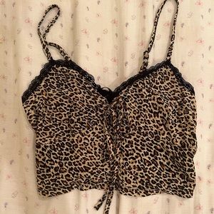 Cheetah print top